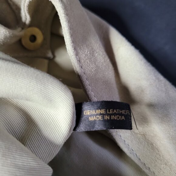 Express Leather Fringed Studded Shoulder Bag - Picture 12 of 12